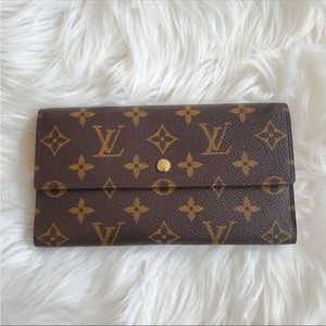 Authentic Louis Vuitton Monogram International Wallet